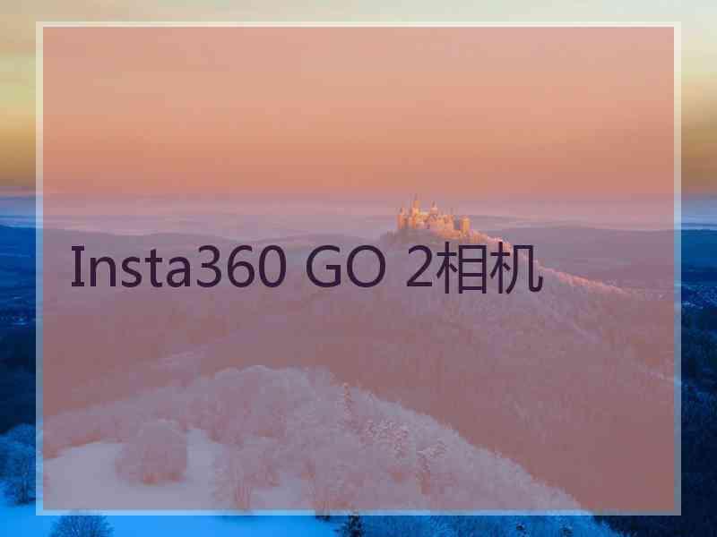 Insta360 GO 2相机